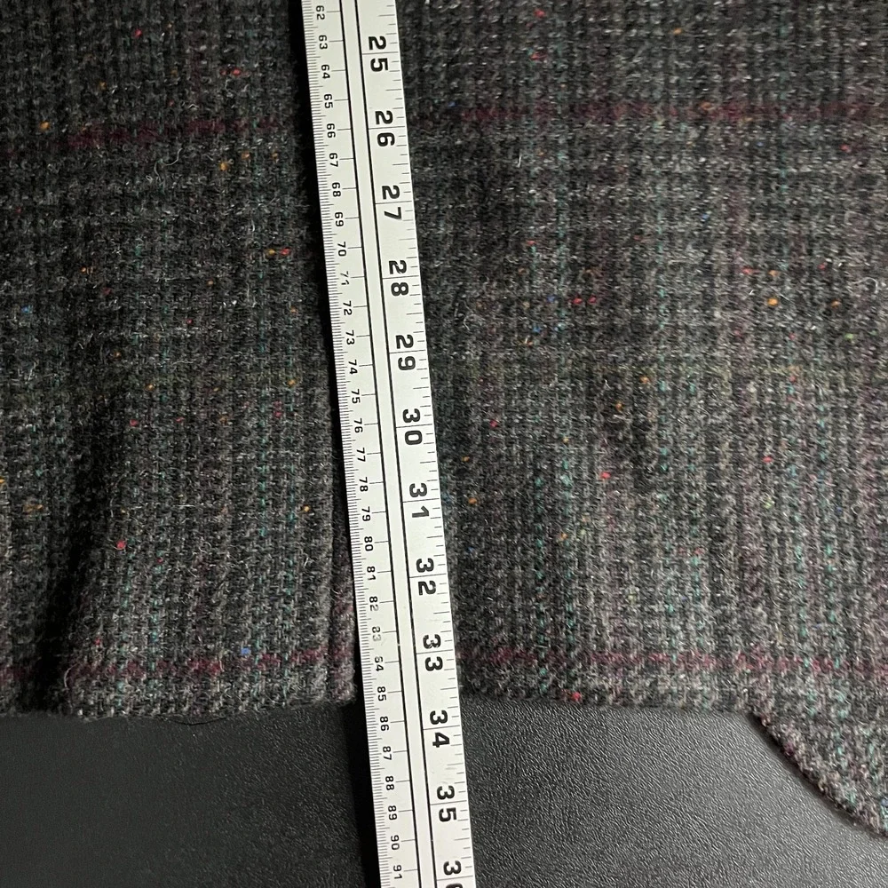 Jos. A. Bank Vintage Tweed Blazer Sport Coat 44L Multicolor 2-Button Single Vent